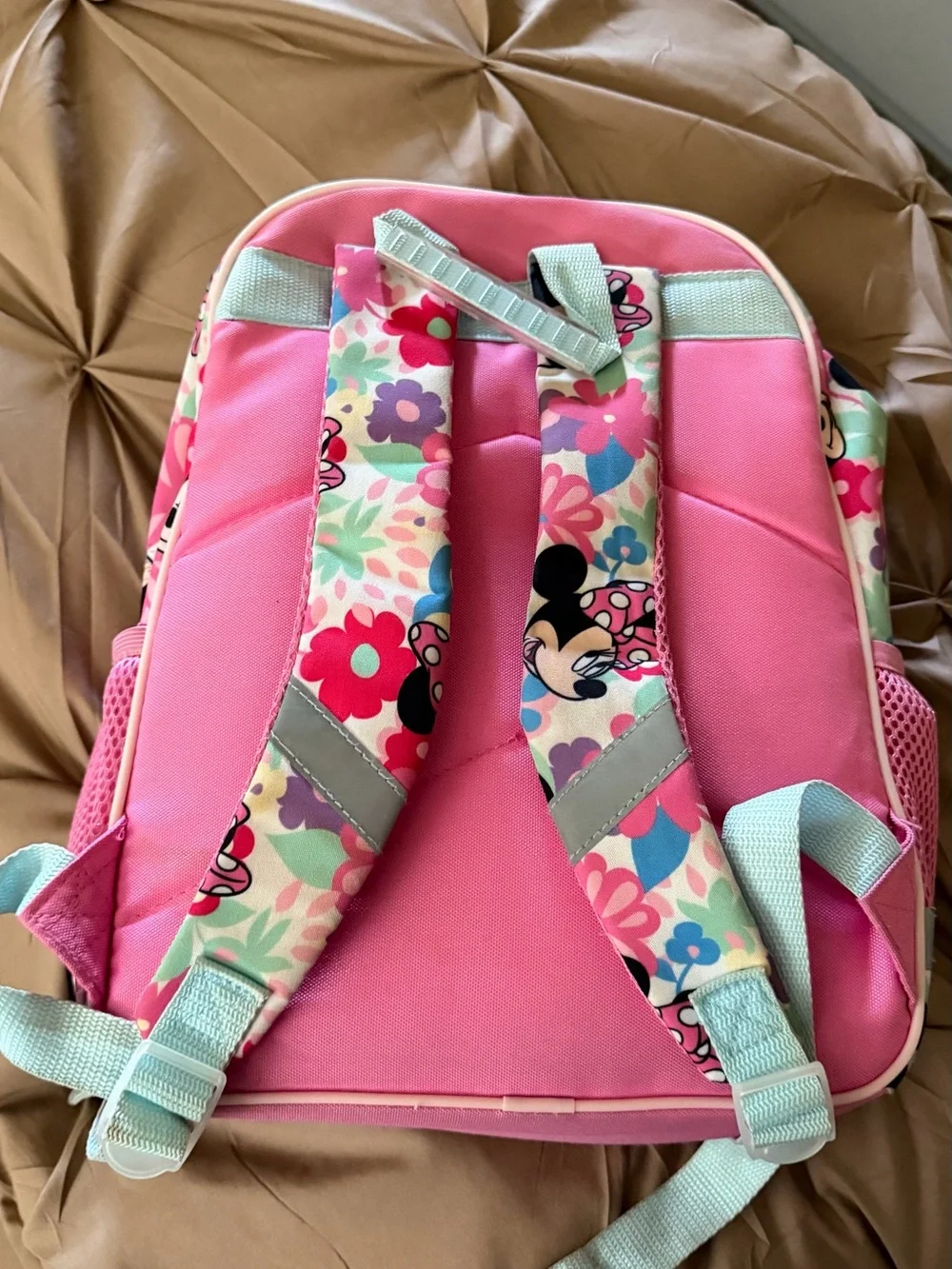 Disney Minnie Mouse Pink Polka Dot Kids Backpack